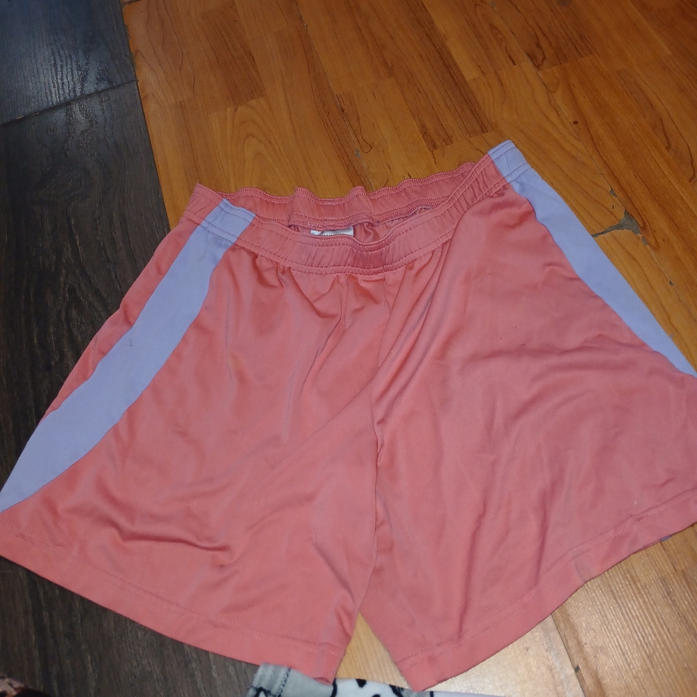 Danskin Coral and Lavender Athletic Shorts